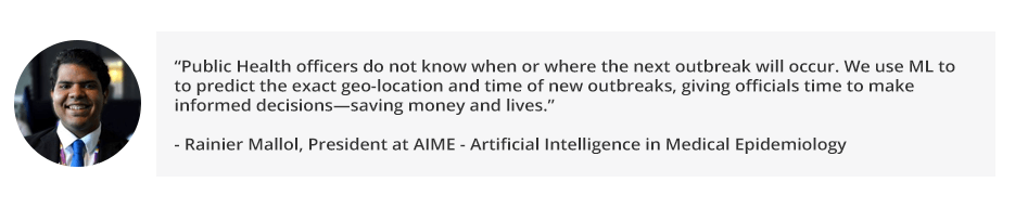 Rainer Mallol quote on AI in healthcare